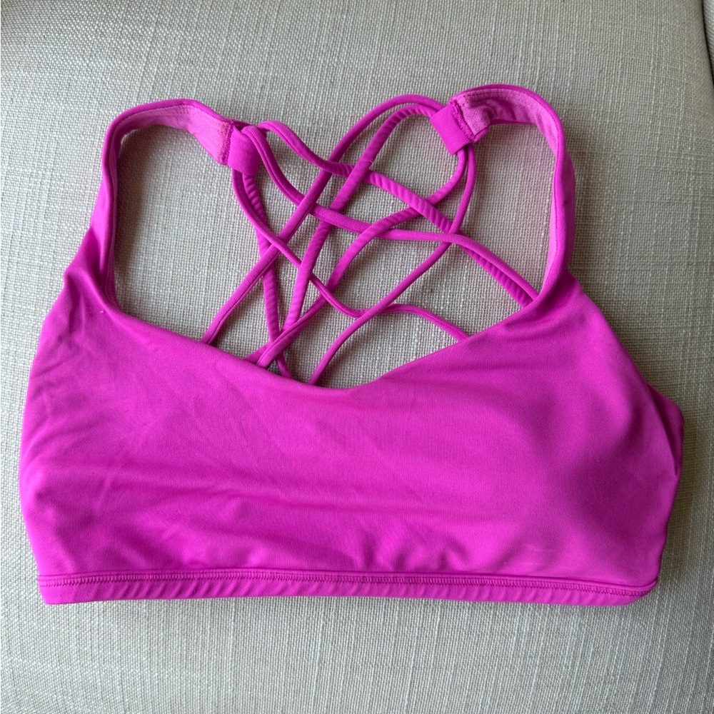 Lululemon Sonic Pink Free To Be Sports Bra